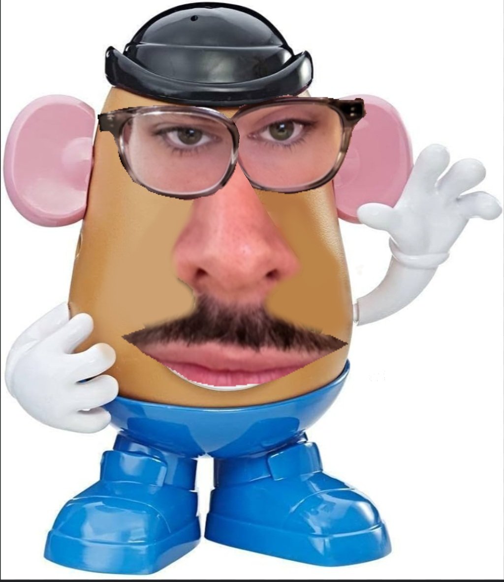 JamesMarriottYT's tweet image. I do NOT look like Mr Potato Head STOP sending me this photo
