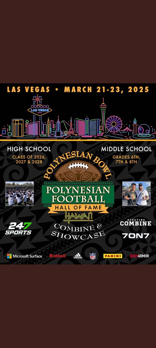 Hunter (@hunter662726) on Twitter photo I am very blessed to receive an invitation to be able to complete at the POLYNESIAN BOWL thank you <a href="/polynesiabowl/">POLYNESIAN BOWL</a> for sending me this invention to show what I can do.
Rc: <a href="/CoachBradShea/">Coach Brad Shea™ M.Ed🏴☠️</a>
Hc: <a href="/CoachArteaga/">Adam Arteaga</a>
<a href="/CHSBraveFB/">Community Braves Football</a> @CHS_FB_Recruits #invitation #blessed #uncommitted I am very blessed to receive an invitation to be able to complete at the POLYNESIAN BOWL thank you <a href="/polynesiabowl/">POLYNESIAN BOWL</a> for sending me this invention to show what I can do.
Rc: <a href="/CoachBradShea/">Coach Brad Shea™ M.Ed🏴☠️</a>
Hc: <a href="/CoachArteaga/">Adam Arteaga</a>
<a href="/CHSBraveFB/">Community Braves Football</a> @CHS_FB_Recruits #invitation #blessed #uncommitted