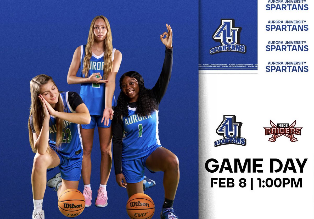 GAME DAY

Tune in this afternoon as we head up to Wisconsin!

⏰1:00pm tipoff
📍Kern Center
🆚MSOE
🔗 athletics.aurora.edu/sports/2014/12…