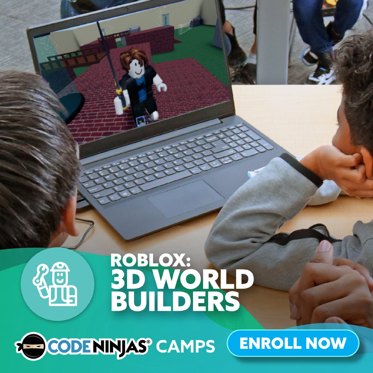 CodeSaskatoon's tweet image. 🚀 BUILD. DESIGN. PLAY!
Roblox: 3D World Builders is the ultimate adventure for kids who love creating their own virtual worlds! 🌍💻

🛠️ Learn game design, scripting, and world-building in Roblox Studio.
👾 Bring your imagination to life and... tinyurl.com/4uf6h8m5

#Roblox