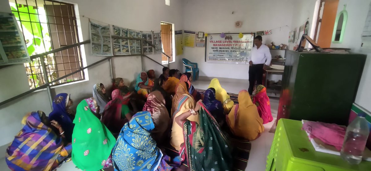 Deockhordha's tweet photo. #ResilientOdisha
Village Disaster Management Plan meetings was organized on 07.02.2025 by DSS NGO at  Nariso village of  Balipatna Block in the presence of Ward Members, CRP,  AWW, ASHA,SHG members &amp; community people.
@osdmaodisha https://t.co/E3aaxuIrya