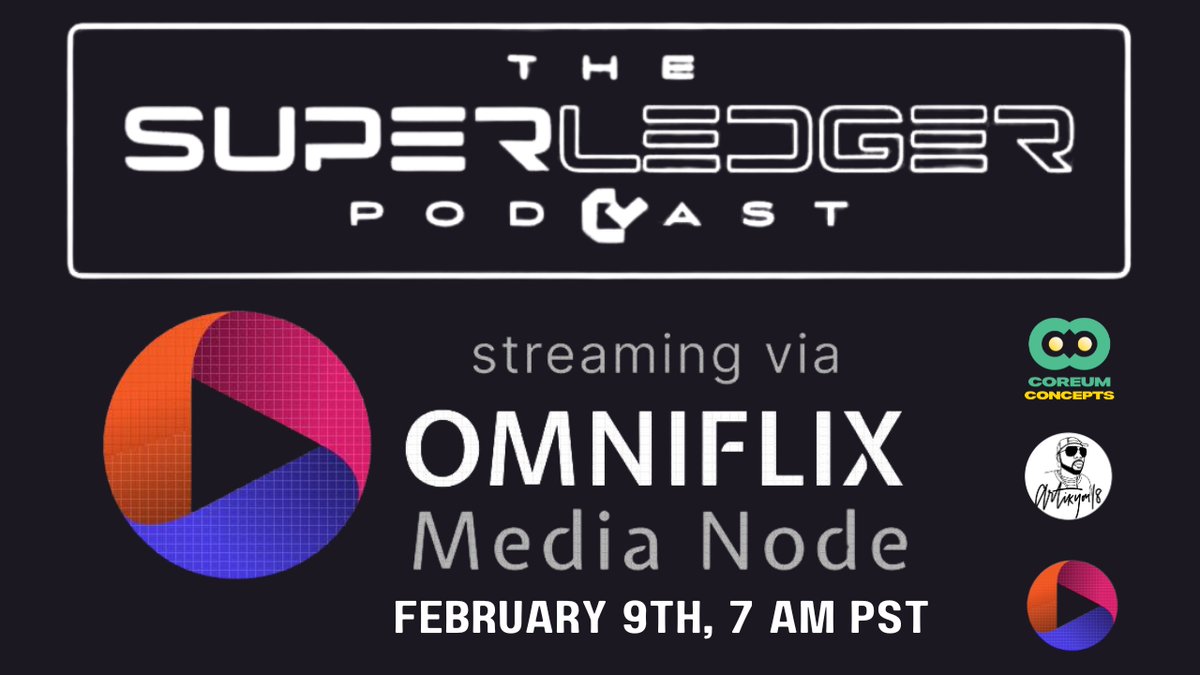 txconcepts's tweet photo. 🚨We will be streaming live tomorrow, 7am PST with special guests @OmniFLixTV demonstrating the powerful https://t.co/5yfOa2myQH and our Omniflix Media Node.
https://t.co/vtUIe4NCF0 https://t.co/wR5hn2JxYH