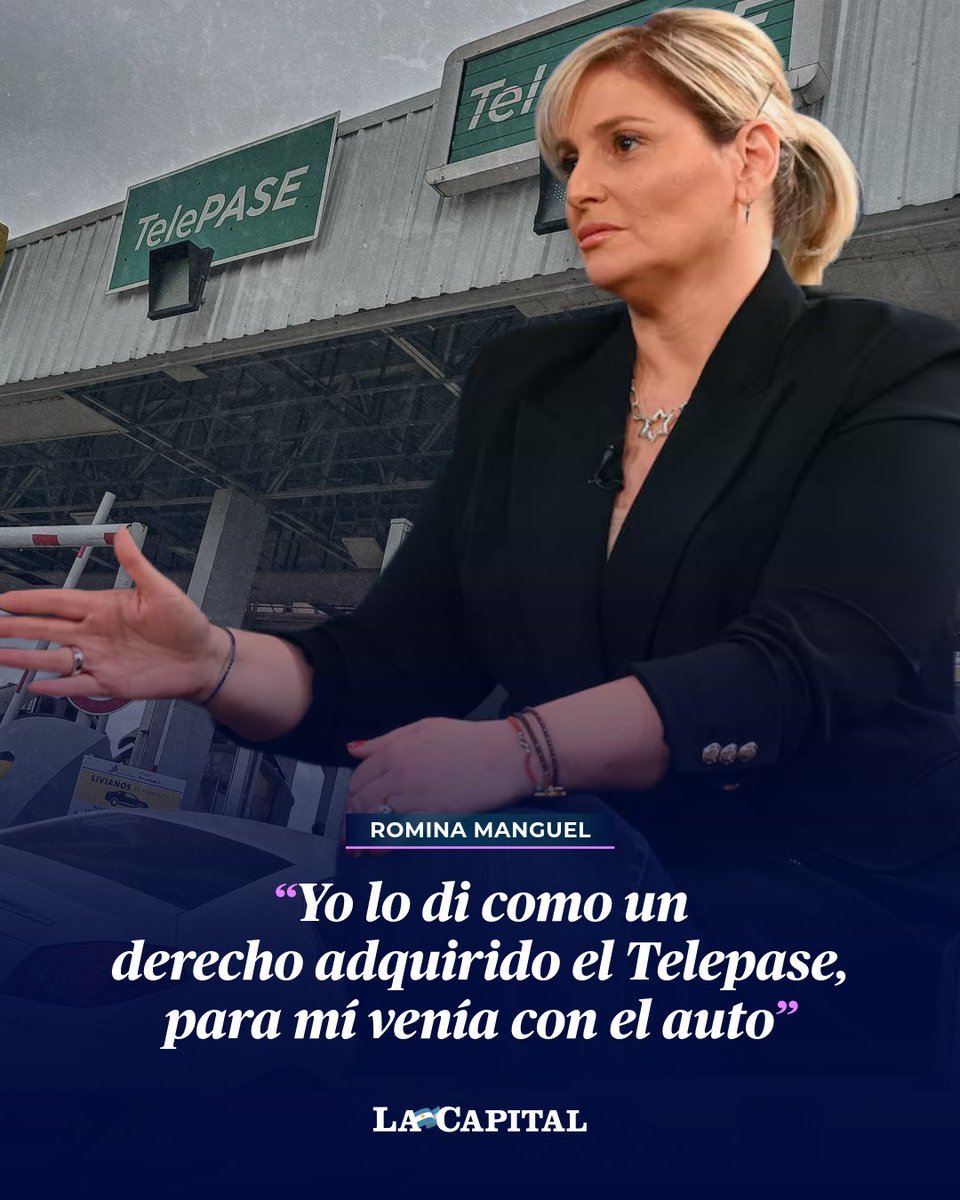 Imagínate la “calidad” de la información q te puede brindar una periodista q no sabe cómo funciona el telepase, que se usa hace años en este país. Y q sigue insistiendo en que venía con el auto, en vez de hacerse cargo de una vez y reconocer que es una burra! Bue, es Manguel!
