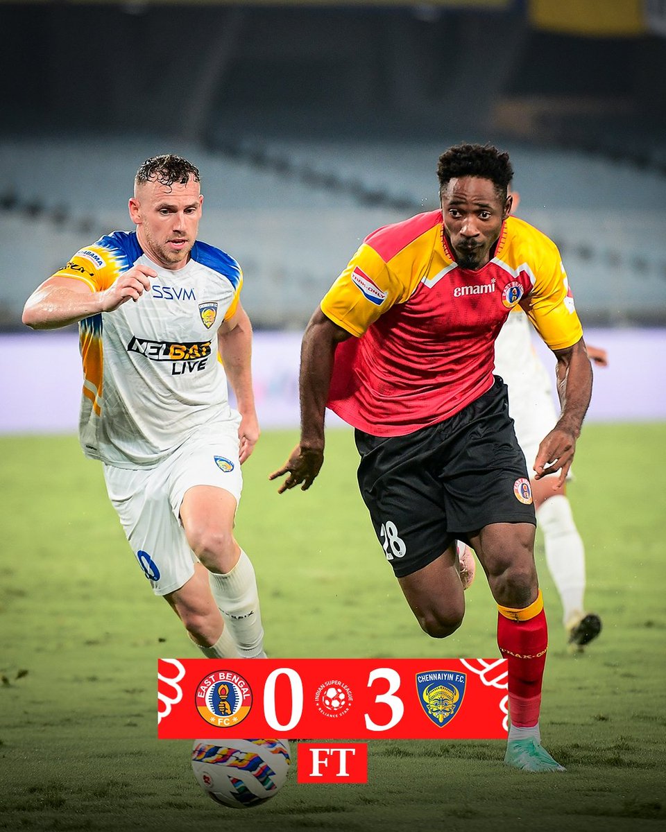 eastbengal_fc's tweet photo. FT | A tough loss.
#EBFCCFC https://t.co/HdLzQgMDKa