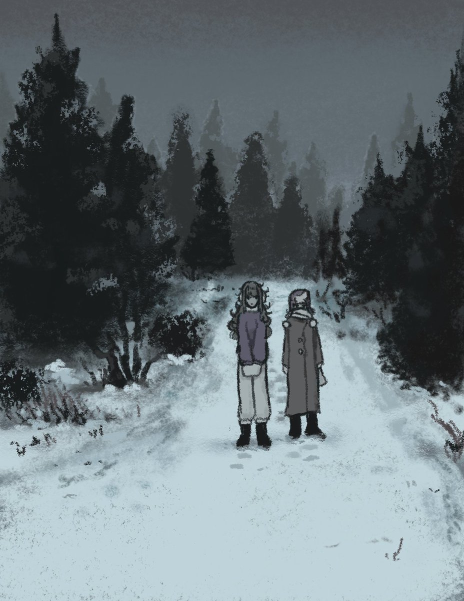 A cold winter morning