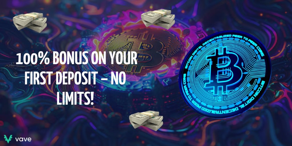 Betting2bitcoin's tweet photo. 🎯 Bet on sports with your crypto at VAVE and win instantly!
💰 100% bonus on your first deposit – no limits!
⚜️ Join now: https://t.co/2ANlCT29UW
#SportsBetting #CryptoBetting #AltcoinGambling https://t.co/PVqVuNe2Fv