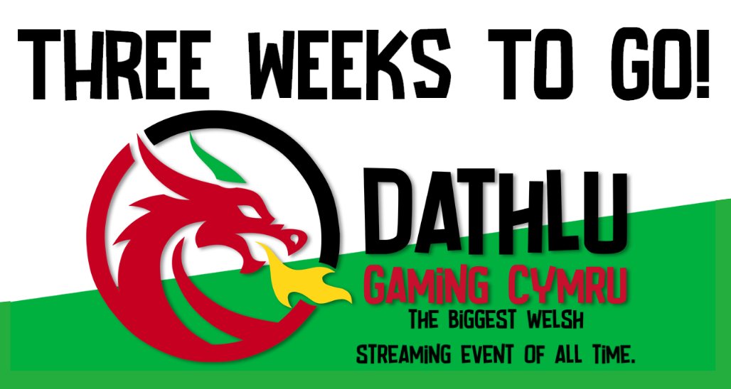 Three weeks to go until the biggest Welsh Charity Streaming OF ALL TIME!

Who are your favourite Welsh streamers? Tag them to see if they want to help fundraise to help Welsh children with life threatening illnesses with @HHTGhospices.

Streams are on St David's Day!
🏴󠁧󠁢󠁷󠁬󠁳󠁿🏴󠁧󠁢󠁷󠁬󠁳󠁿🏴󠁧󠁢󠁷󠁬󠁳󠁿