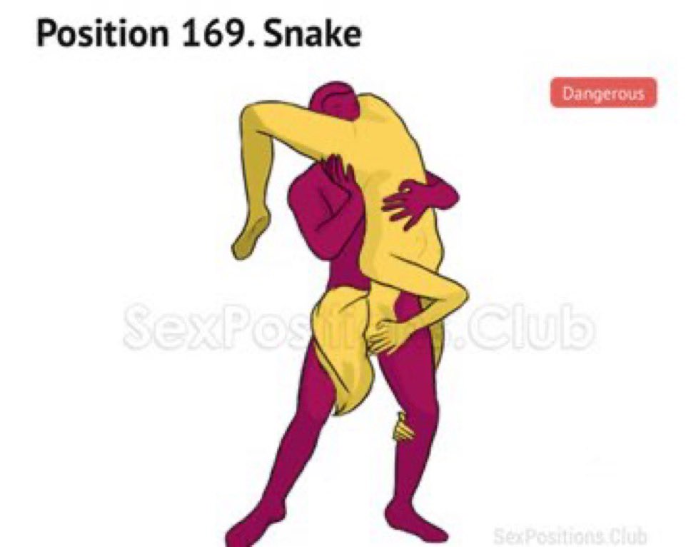 position of the day: snake