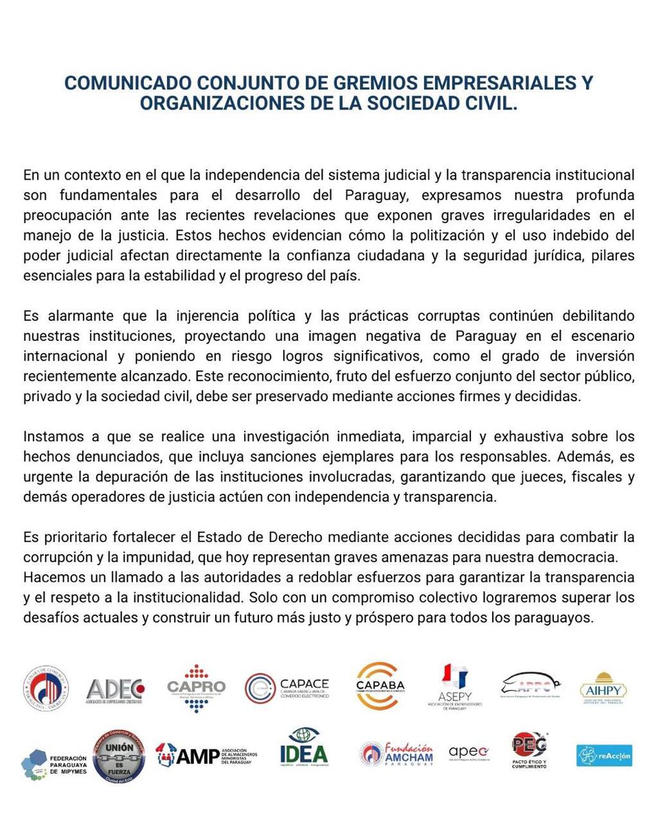 📣 AHORA| COMUNICADO📣