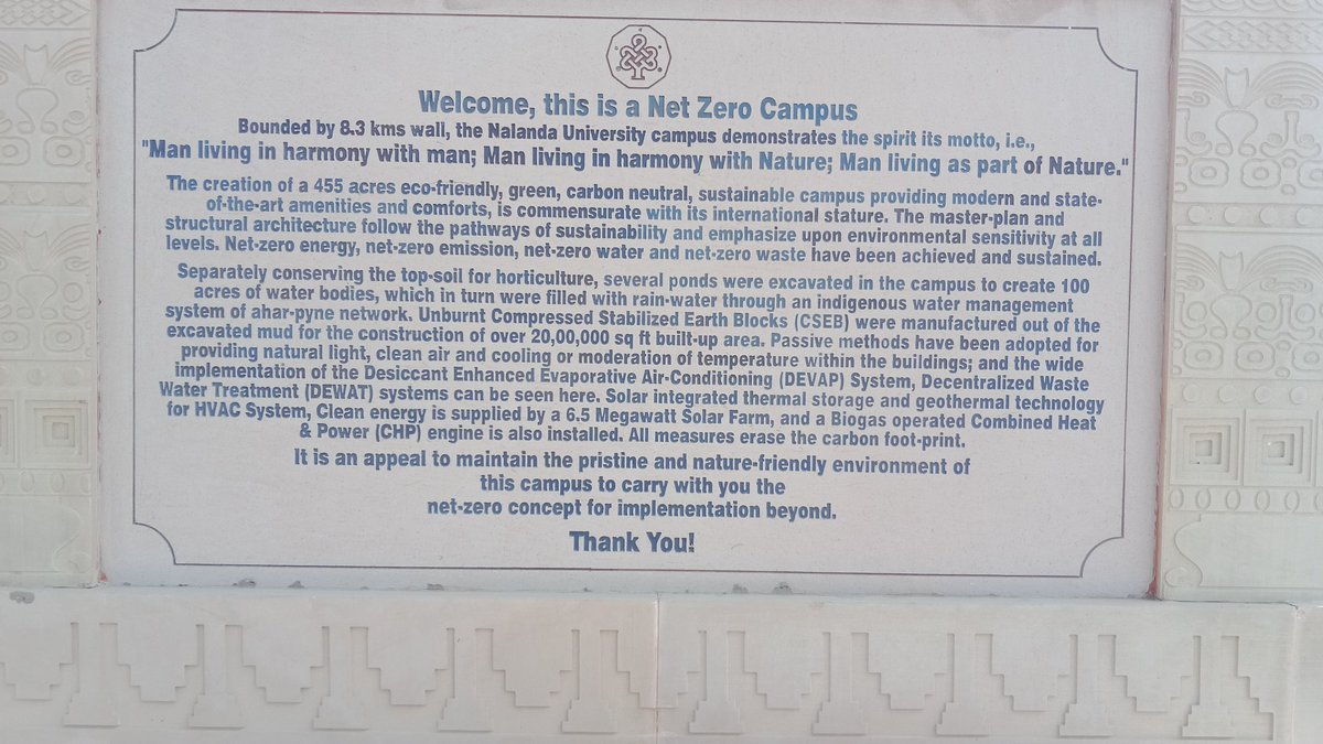 blognaturalpic's tweet photo. New Nalanda University information bord on first gate, #BiharEducationDept #nalanda https://t.co/eTKV6diAq4