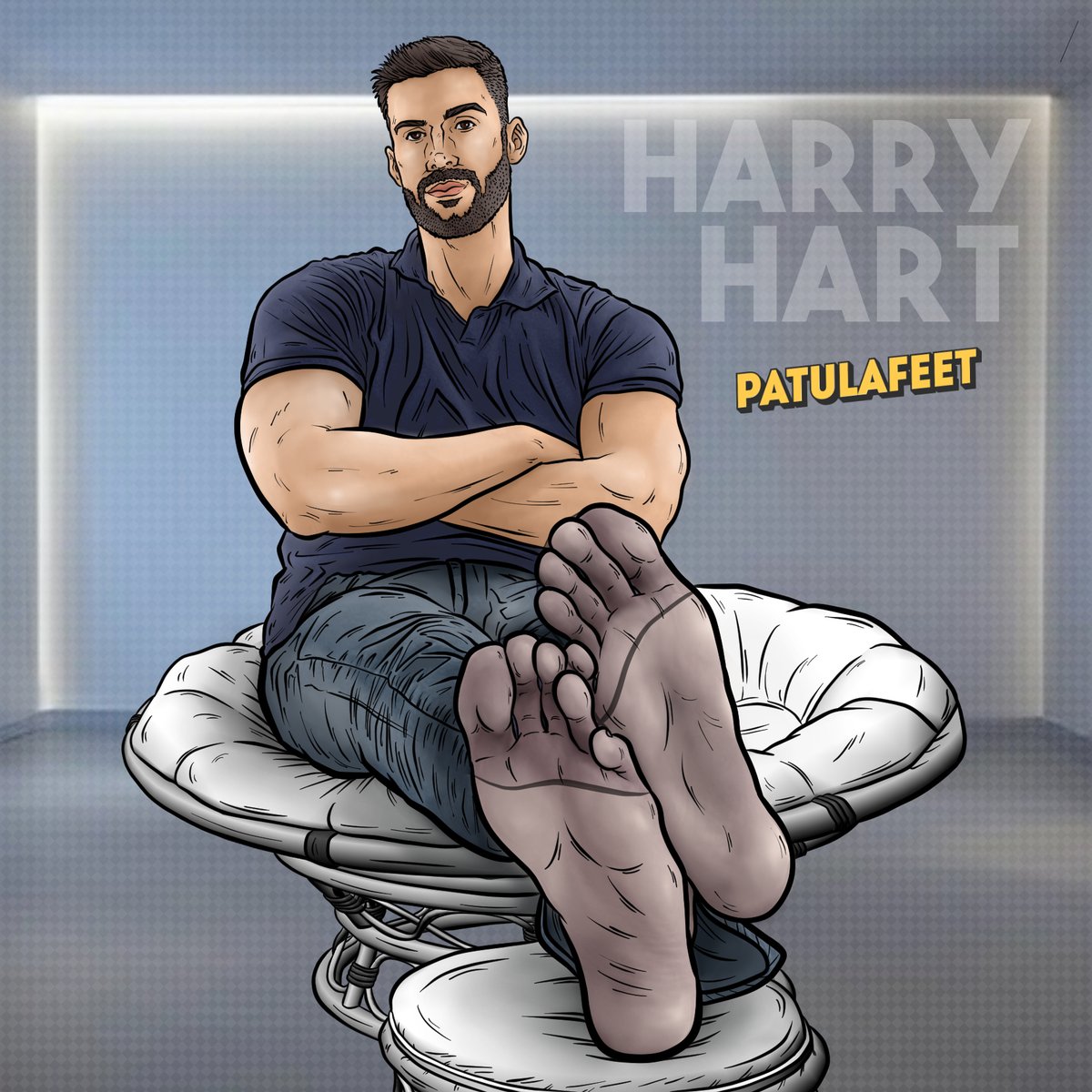 I love <a href="/AlphaGodHarry/">Alpha Harry</a> ’s feet and they would look hot in sheer socks.