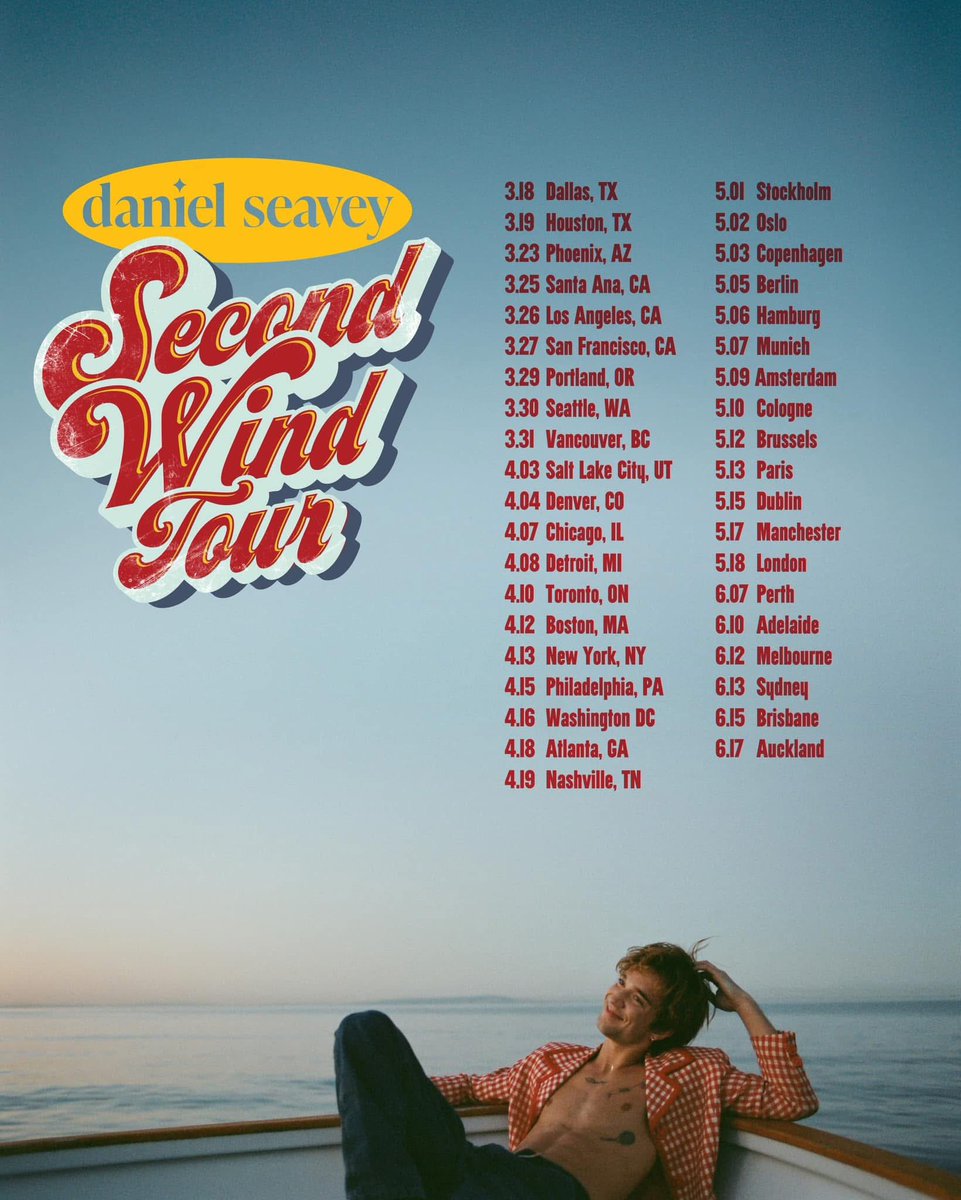 lexis_dm's tweet photo. my friends &amp; i are selling our tix’s to Daniel Seavey’s “The Second Wind Tour” as we upgraded to VIP!! It’s on April 7th at 7:30pm in Chicago. 

We have : 
1- General Admission Ticket for $50
2- Loge 300 (seated) tickets for $80 each

asking what we paid for them!! https://t.co/TRxdKitYhm