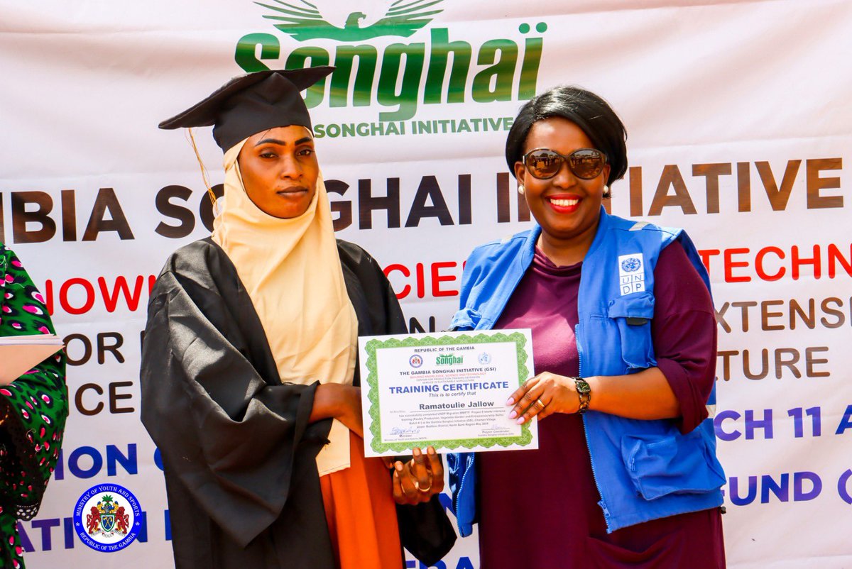 They are not just graduating and leaving; they are provided with equipment, integrated into the farms, and given seed capital to support their transition and sustainability.