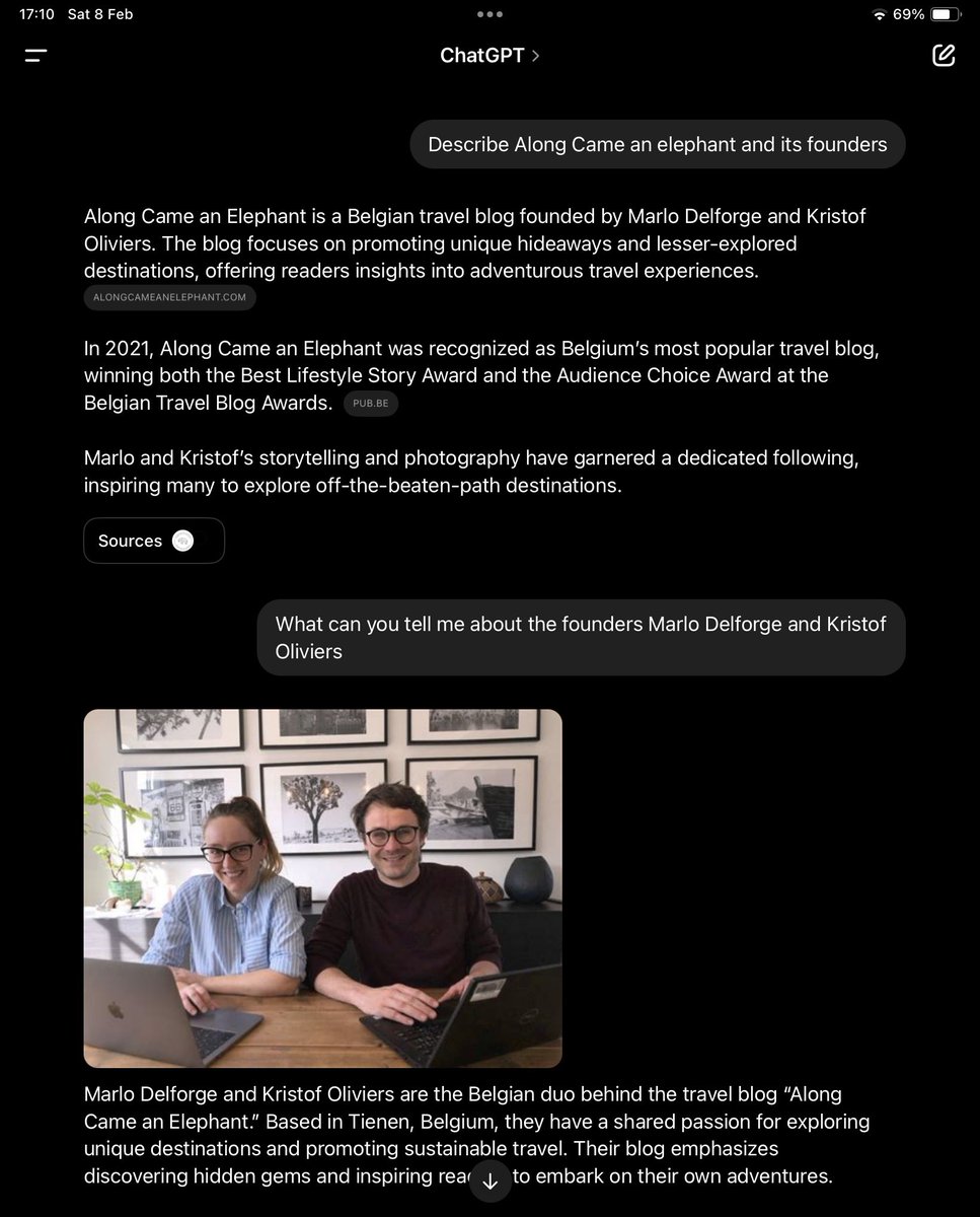 We asked ChatGPT about Along Came an Elephant 😉😜