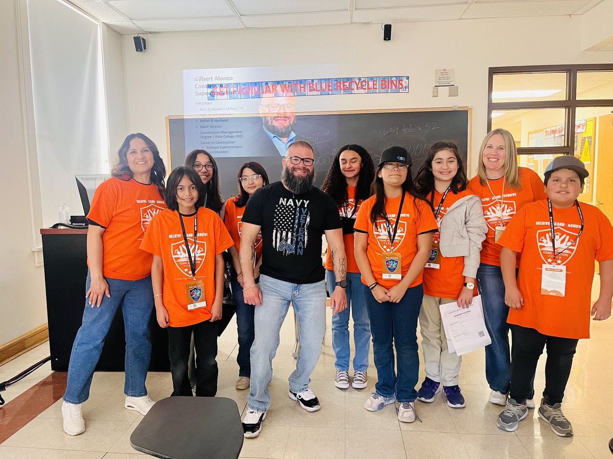 MacArthur Ponies <a href="/UTEP/">UTEP</a> 
Young Achievers Forum ♥️🖤#startswithus <a href="/EPISDLive/">EPISD Live</a> <a href="/DsayavedraEPISD/">Diana Sayavedra</a> <a href="/HDuranPK8/">Haydee Duran</a> <a href="/MacarthurPonies/">MacArthur Ponies</a>