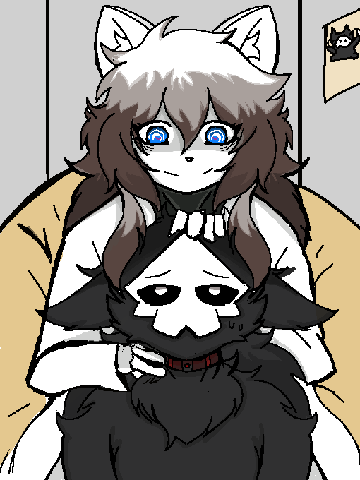 Bad ending : experiment (female) in future!

I think it would be cool if we could see what happens after Puro comes back to life.

She never gonna let him in danger, ever... AGAIN. Not for second time.

How cute

#changed #changedspecialediton #colin #puro #badending #furryarwork
