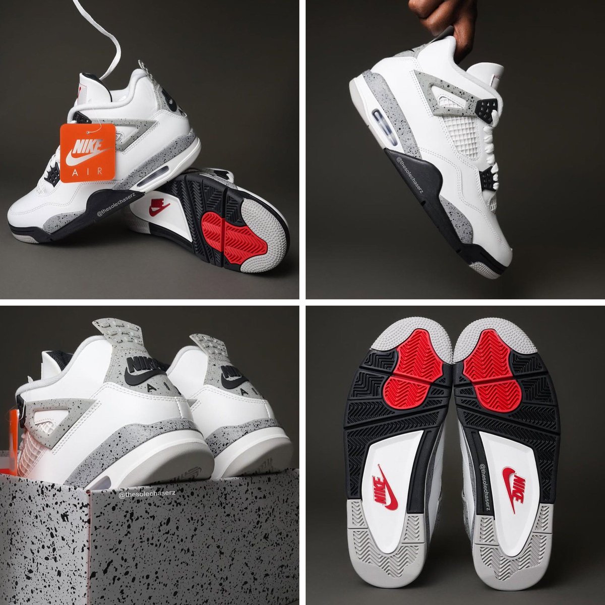 JustFreshKicks's tweet photo. The Air Jordan 4 Retro "White Cement" Returns May 24th 🐘 https://t.co/497xe8Nz8J https://t.co/yembKywz8t