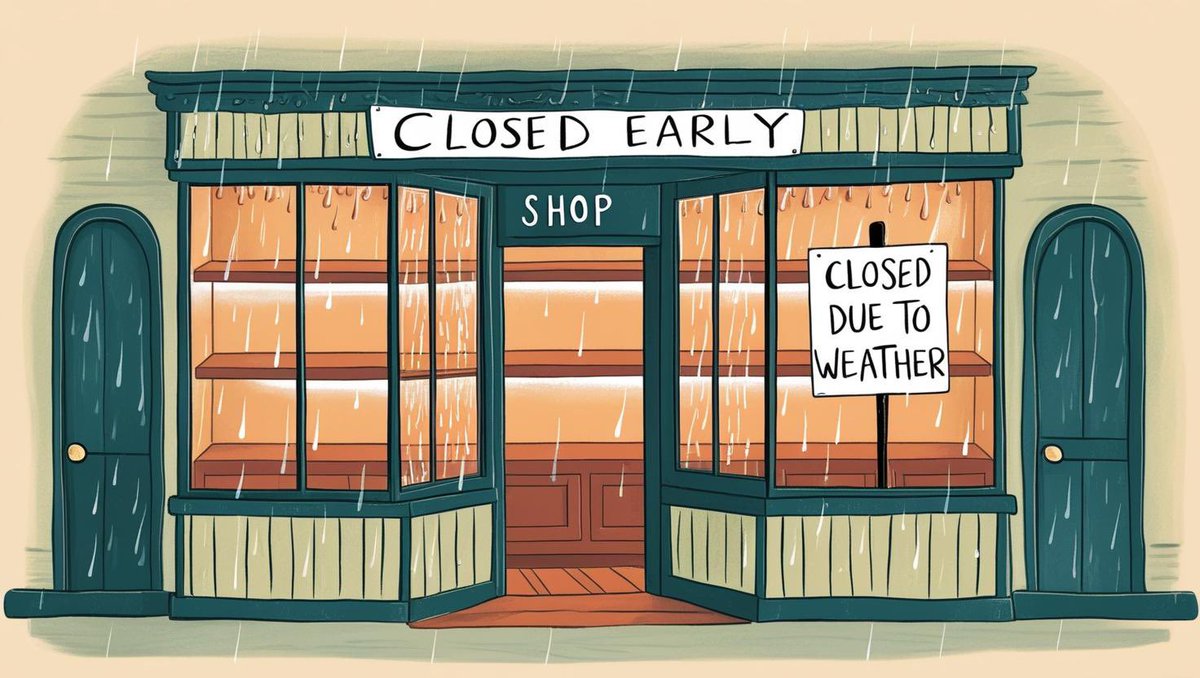We are closing early at 4:00pm today 2/8/25 to make sure everyone gets home before the forecasted snow starts. We are sorry for any inconvenience.