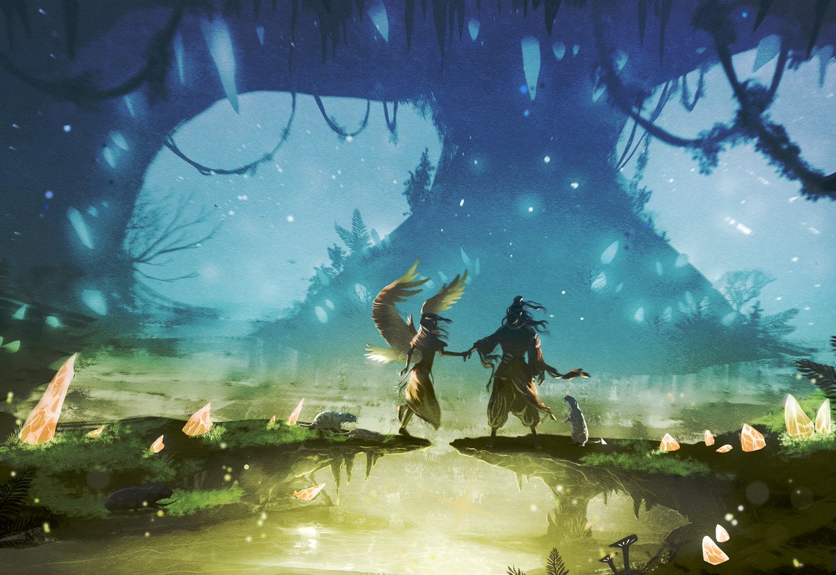 Aarin and Beelzebub on a mission in the caves of Nar (Ch. 11, Rise of the Curse Son - A Leviathan Story

illustration is a commission by <a href="/glofernwolfe/">Glofernwolfe</a> 🙏❤️. 

#novelillustration #sceniccommission #digitalcommission #digitalartist #booklaunch #mustread #tapasnovels #freetoread