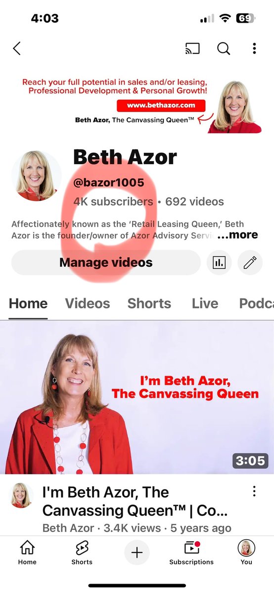 Beth Azor, “Canvassing Queen” tweet media