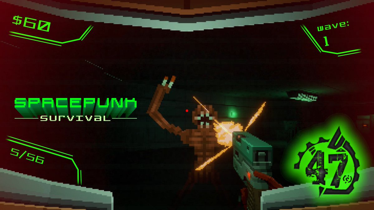 D474designs's tweet photo. Welcome to #Spacepunk!
#SpacepunkSurvival is a #multiplayer, #FPS game where you must survive hordes of deadly aliens in a derelict space station, all of that with #beautiful and #dark #retro #aesthetics.
_
#Trending #Chicago #Delhi
_
Buy:
https://t.co/VQZHliUGVy
@nejcraft_games https://t.co/EQVmMv7gP2