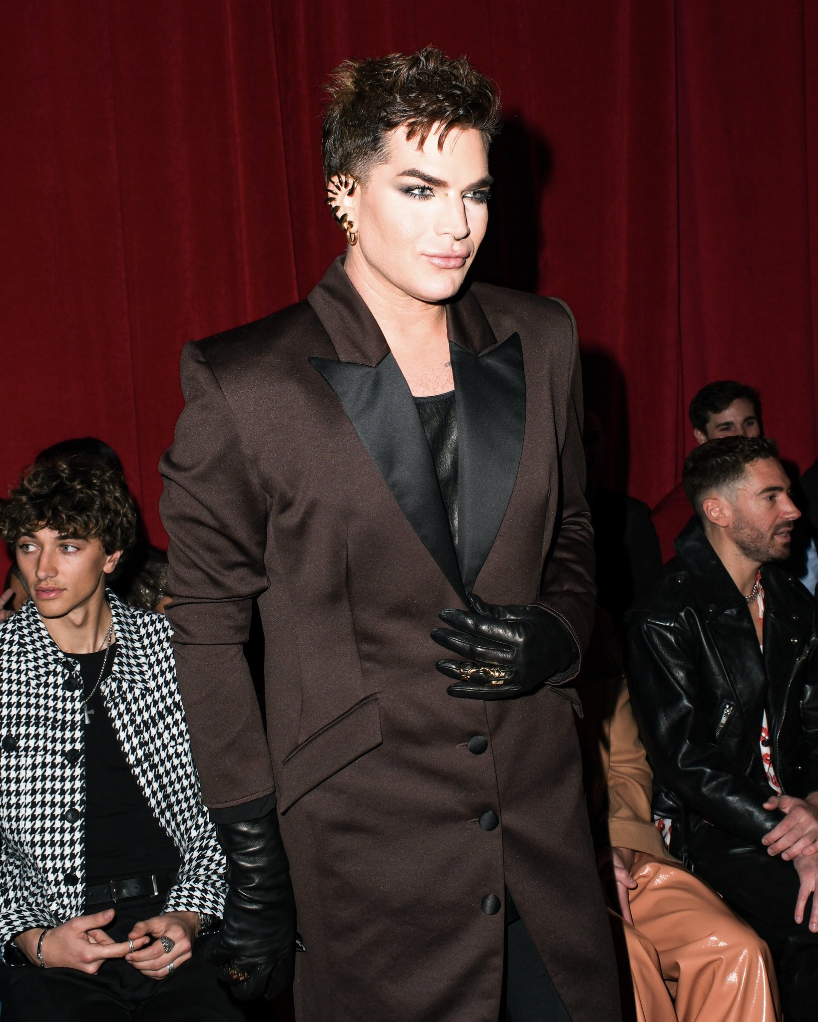 ADAM LAMBERT on X: "Had to start NYFW with @CSiriano ❤️  https://t.co/gZHaLOrGu8" / X