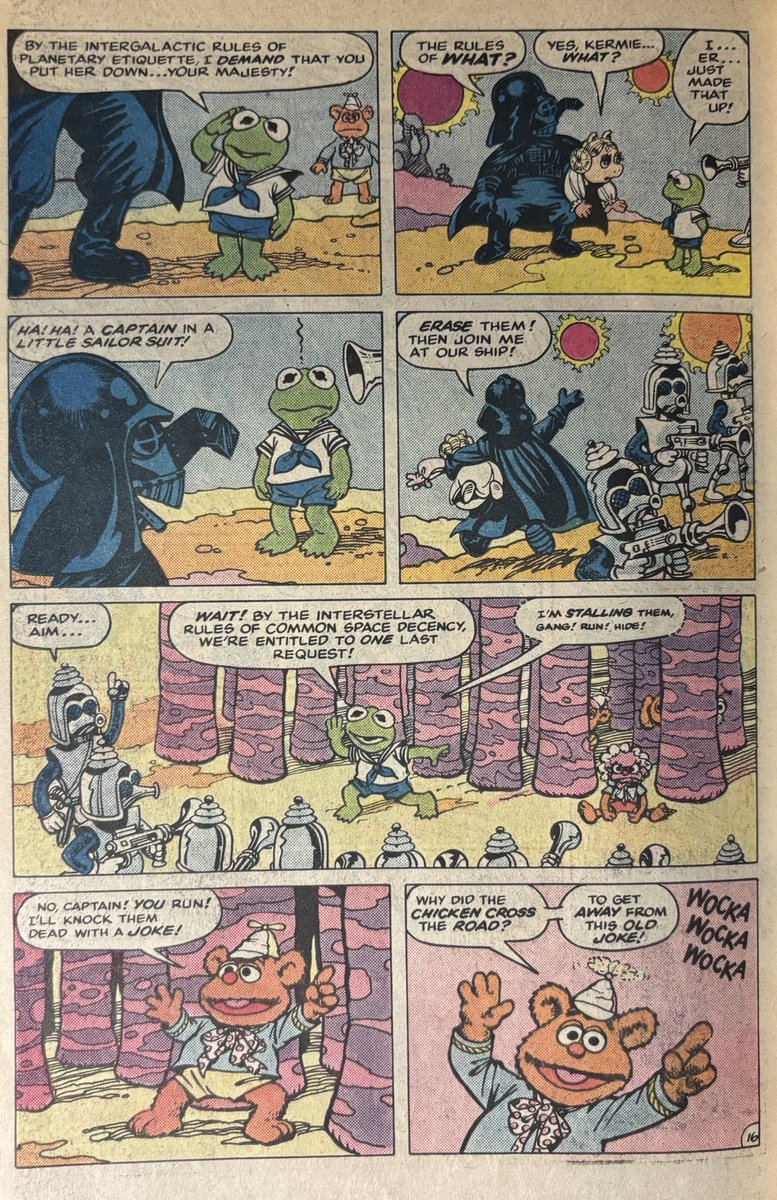 Buck Bin Bargains: #Saturday Morning Cartoon Edition!

Muppet Babies, they’ll make their dreams come truuuuuue—

You’re welcome. 

Bonus points to Fozzie this ish for the best chicken crossing the road punchline!