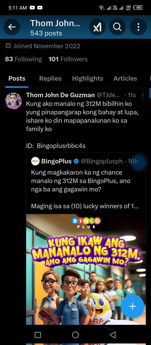 Thom John De Guzman tweet media