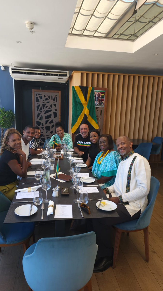 Met up with some talented and inspiring Jamaicans in Cape Town South Africa. I was thrilled to have celebrated Bob Marley's 80th birthday with them.
