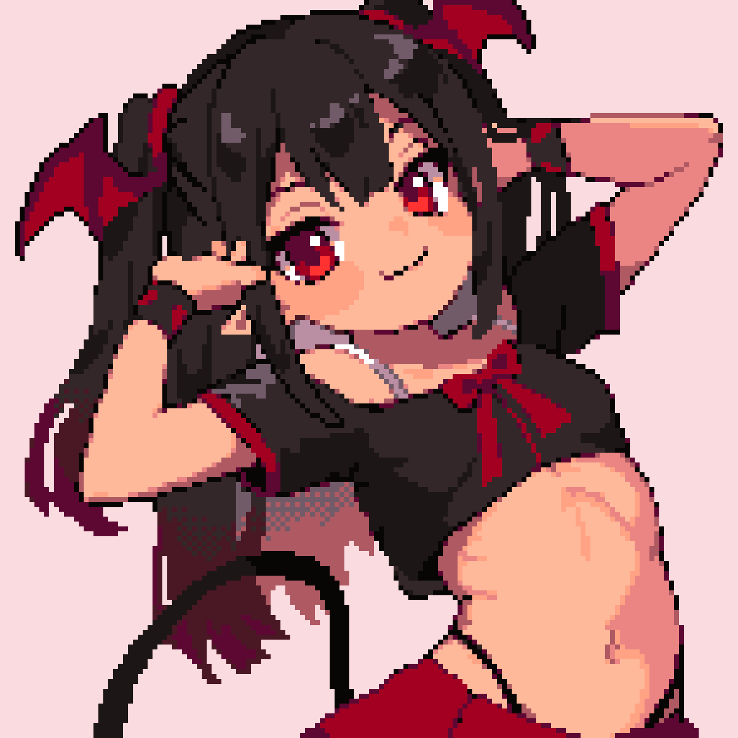 1 pic. 😈🩸 #kasykanvas 🎨 ahiru_tokotoko https://t.co/LsYy9qedJq