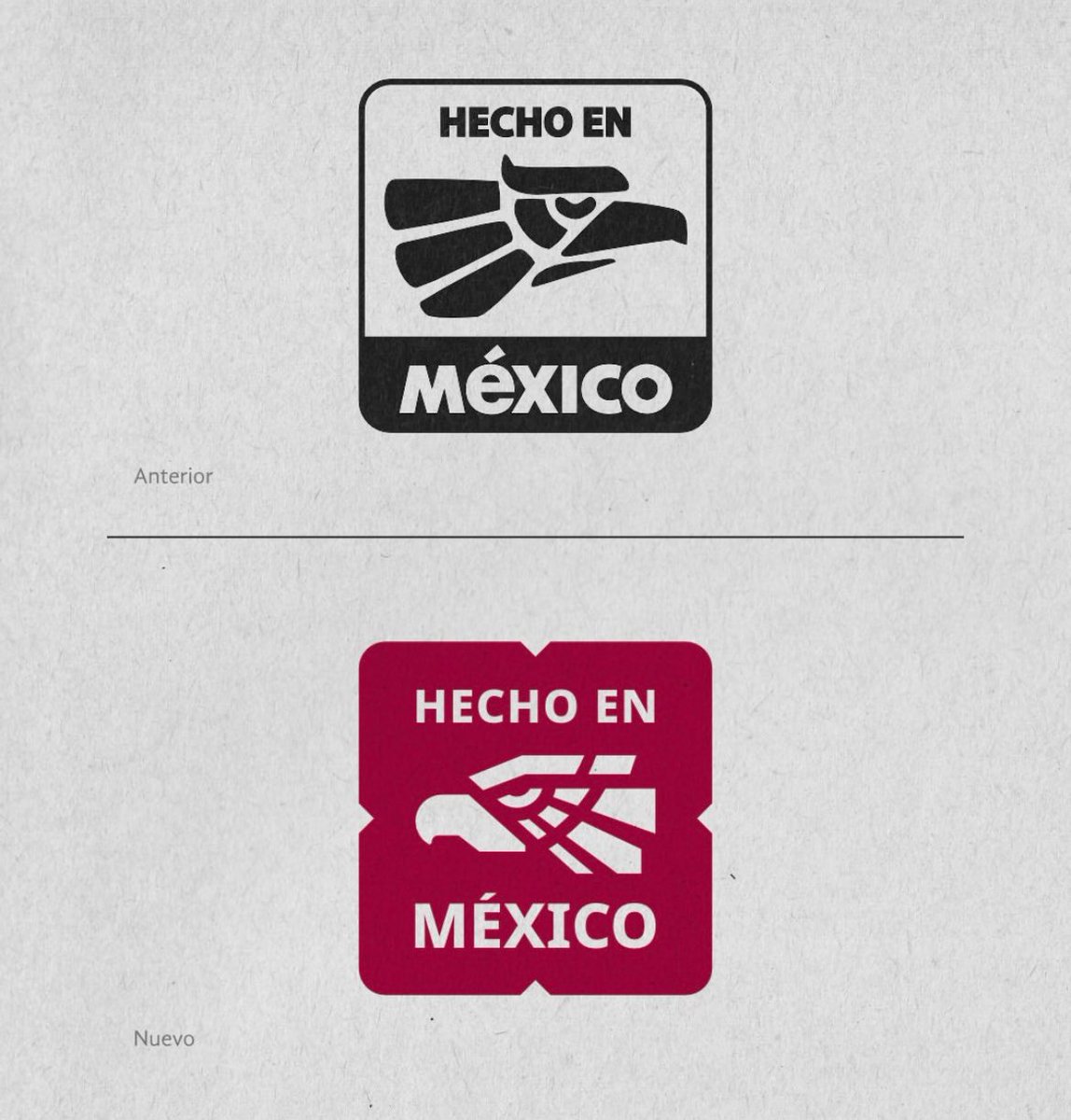 heyalfo's tweet photo. Marcelo Ebrard presenta el rediseño del logo “Hecho en México”.

#Logo #Branding #Diseño https://t.co/1EmJoYRfnq