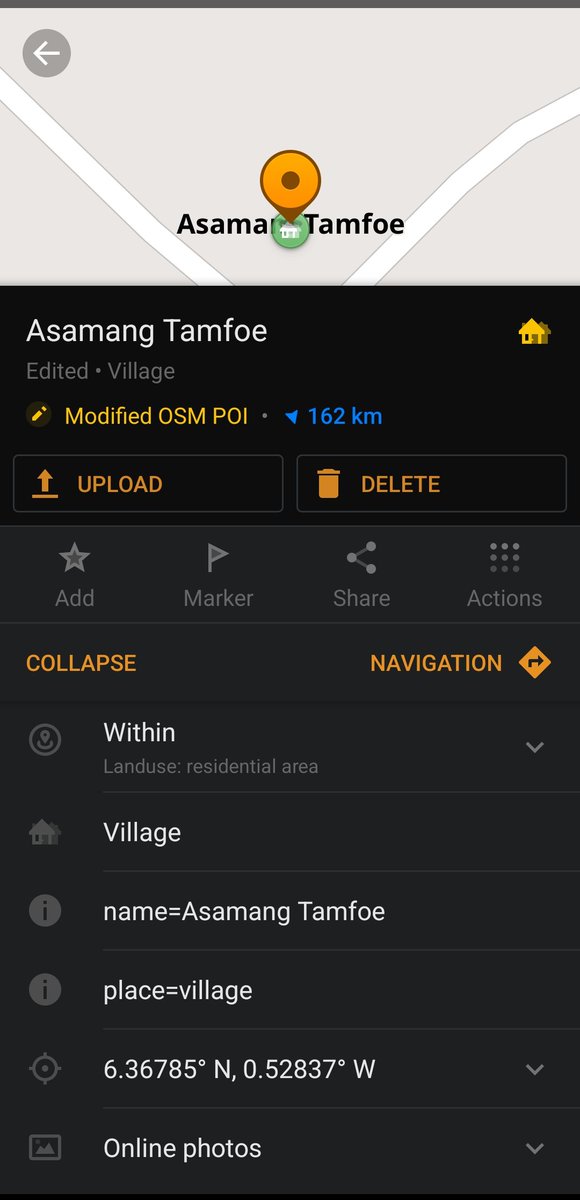 _Hijab_Girl1's tweet image. Day 8 of 28 days Mapping Challenge 
Today I was able to modify names with @osmandapp .
@OSMGhana
#28DaysMapping Challenge #OSM #MapWithLove #MapChallenge #28for28 #OSMGhana