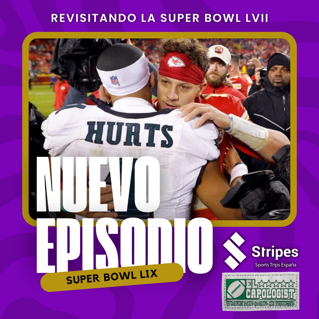 ElCapologist's tweet image. 🎙️🏈 Hace dos años, Philadelphia Eagles y Kansas City Chiefs se vieron las caras en la #SuperBowlLVII

A horas de que se vuelvan a ver las caras en la #SuperBowlLIX, repasamos con @TomasiSantiago como fue ese partido y qué ha cambiado en ambos equipos

🟠 go.ivoox.com/rf/139447175