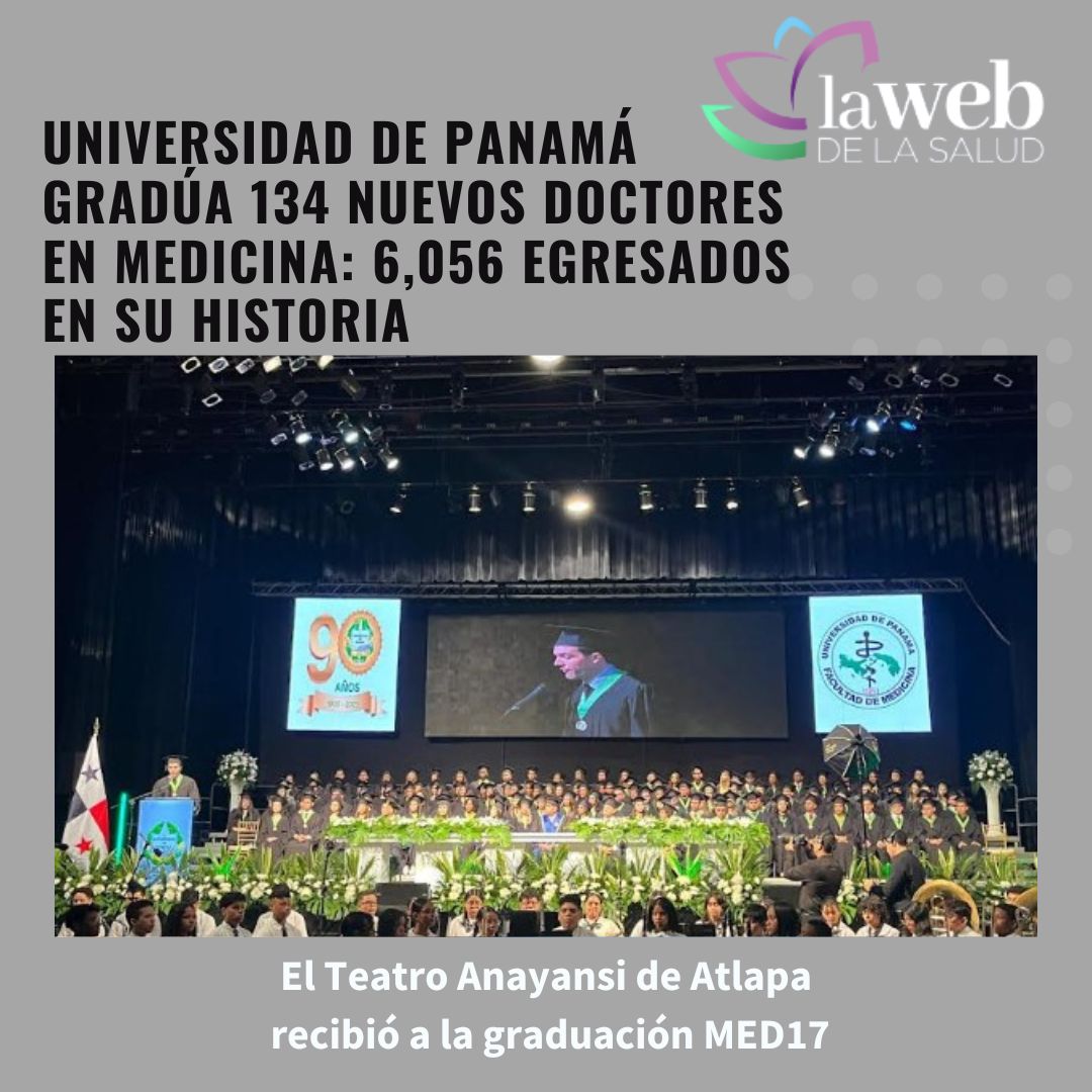 Universidad de Panamá gradúa 134 nuevos Doctores en Medicina: 6,056 egresados en su historia
<a href="/UNIVERSIDAD_PMA/">Universidad dePanamá</a> <a href="/orislcalvo/">Oris Calvo</a> <a href="/eflorescastro/">Eduardo Flores C.</a> <a href="/MINSAPma/">Ministerio de Salud de Panamá</a> <a href="/negrita73bn/">Ivonne Torres-Atencio</a> <a href="/DrMartaIllueca/">Marta Illueca</a> <a href="/EOrtegaBarria/">Eduardo Ortega-Barria</a> <a href="/xsaezll/">Xavier Sáez Llorens</a> 
lawebdelasalud.com/universidad-de…