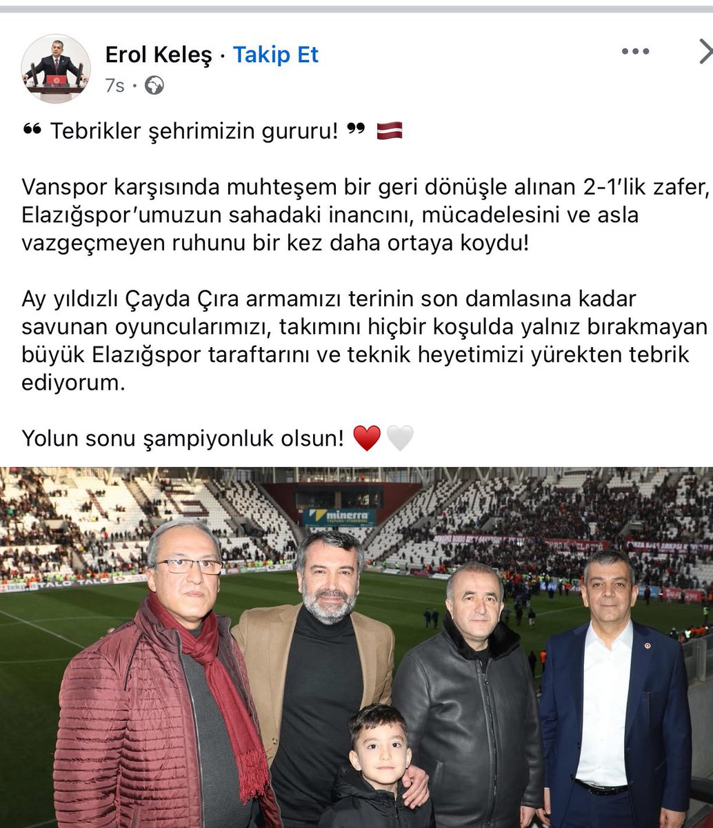 Vanspor’a namussuzca saldıran ırkçı kafa bilmeli ki biz hep varız, var olacağız Bursa veya başka bir şehrin takımına, taraftarına veya otobüse saldıramazsınız.! 

Çünkü vali <a href="/numanhatipoglu/">Numan Hatipoğlu</a> izin vermez veremez.

Van’ın siyasi büyükleri için resim atıyorum bu ayıp herkese yeter.