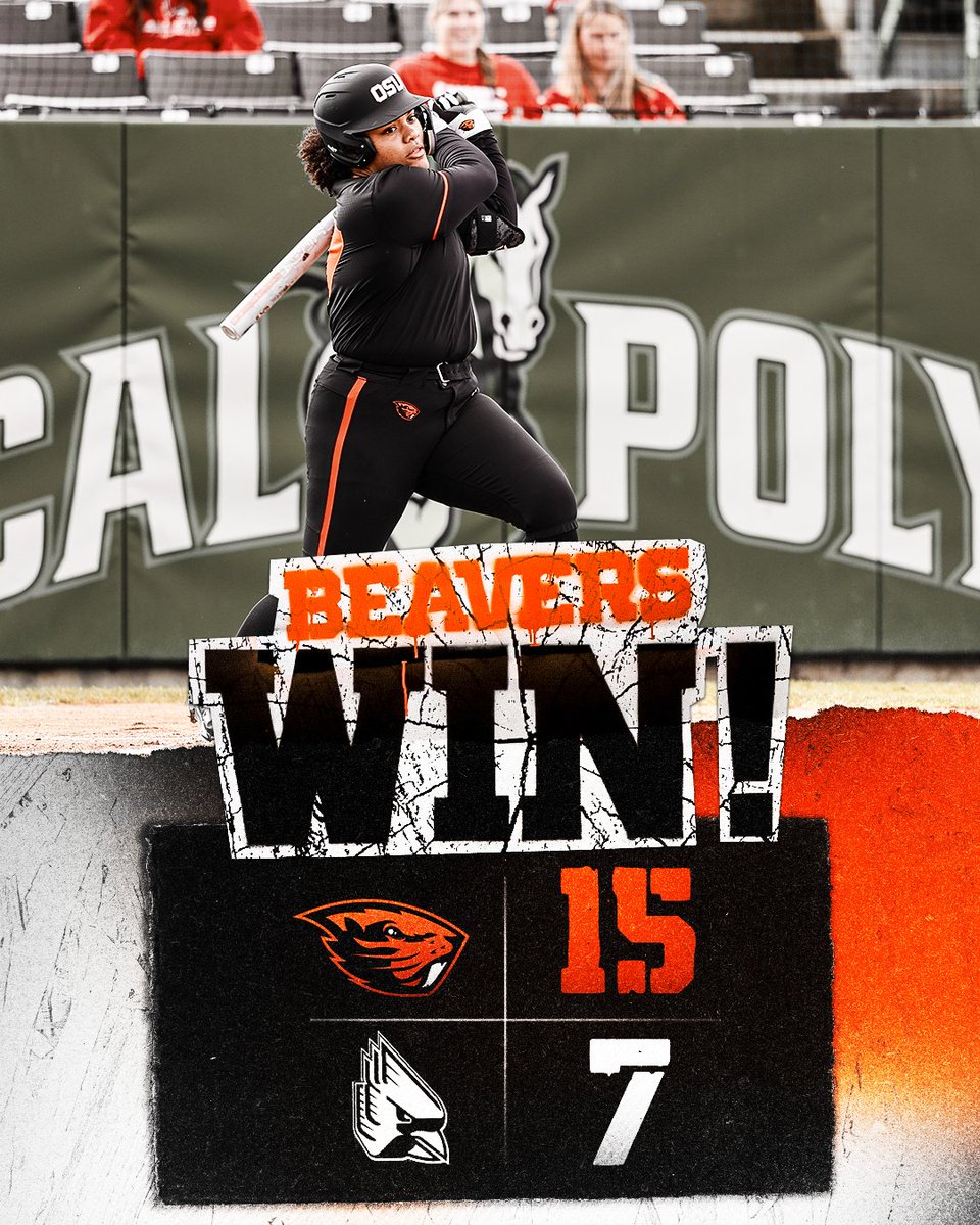 Oregon State Softball (@beaversoftball) on Twitter photo A win with a scoreline we're certain <a href="/BeaverFootball/">Oregon State Football</a> would approve of.
#GoBeavs A win with a scoreline we're certain <a href="/BeaverFootball/">Oregon State Football</a> would approve of.
#GoBeavs