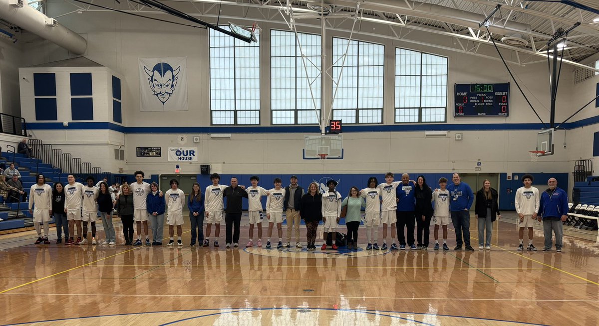 Kenmore West Basketball (@kw_basketball) on Twitter photo Faculty, staff, and administrators showed up to cheer as 11 Blue Devils got in the scorebook with a win vs Frontier on Staff Appreciation Day!
Thank you to all staff who support and encourage our players each day !
<a href="/centercourt42/">🏀centercourt🏀</a> <a href="/wnyhoopmania/">wnyhoopmania</a> <a href="/CoachesCorner23/">Coaches Corner 🎙</a> <a href="/KenTonAthletics/">Ken-Ton Health, Physical Education, & Athletics</a> Faculty, staff, and administrators showed up to cheer as 11 Blue Devils got in the scorebook with a win vs Frontier on Staff Appreciation Day!
Thank you to all staff who support and encourage our players each day !
<a href="/centercourt42/">🏀centercourt🏀</a> <a href="/wnyhoopmania/">wnyhoopmania</a> <a href="/CoachesCorner23/">Coaches Corner 🎙</a> <a href="/KenTonAthletics/">Ken-Ton Health, Physical Education, & Athletics</a>