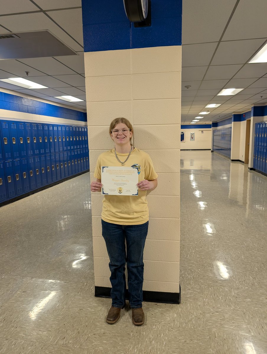 Congratulations to Maggie Stanley on being our November/December Senior Student of the Month.