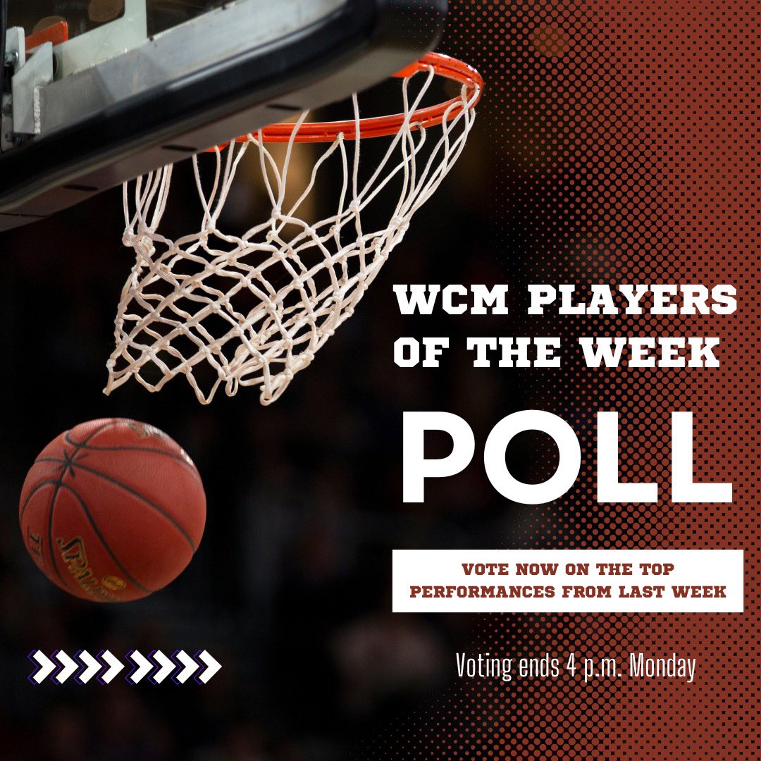 Cast your vote in the third Wise County Basketball Players of the Week poll! Voting ends 4 p.m. Monday. 

VOTE HERE — wcmessenger.com/2025-wise-coun…