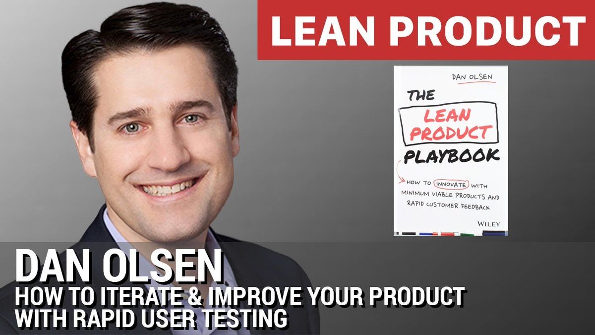 Dan Olsen (@danolsen) on Twitter photo I shared advice on How to Iterate & Improve Your Product with Rapid User Testing <a href="/LeanProdMeetup/">Lean Product Meetup</a>:buff.ly/2of3uF5. Check out other videos from top #prodmgmt & #UX speakers on my YouTube channel: buff.ly/2NskTkQ I shared advice on How to Iterate & Improve Your Product with Rapid User Testing <a href="/LeanProdMeetup/">Lean Product Meetup</a>:buff.ly/2of3uF5. Check out other videos from top #prodmgmt & #UX speakers on my YouTube channel: buff.ly/2NskTkQ