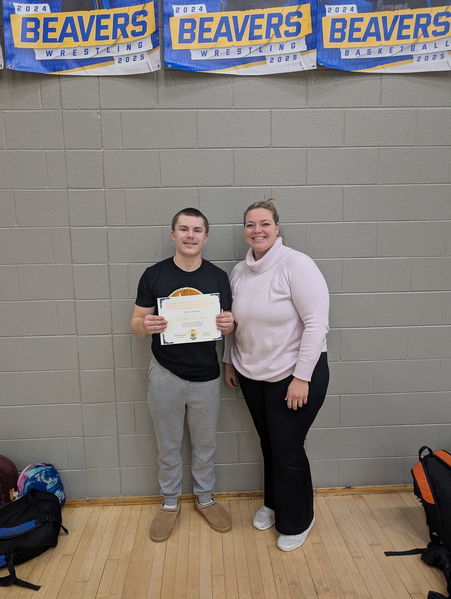 Congratulations to Braden Harness on being our October Sophomore Student of the Month.