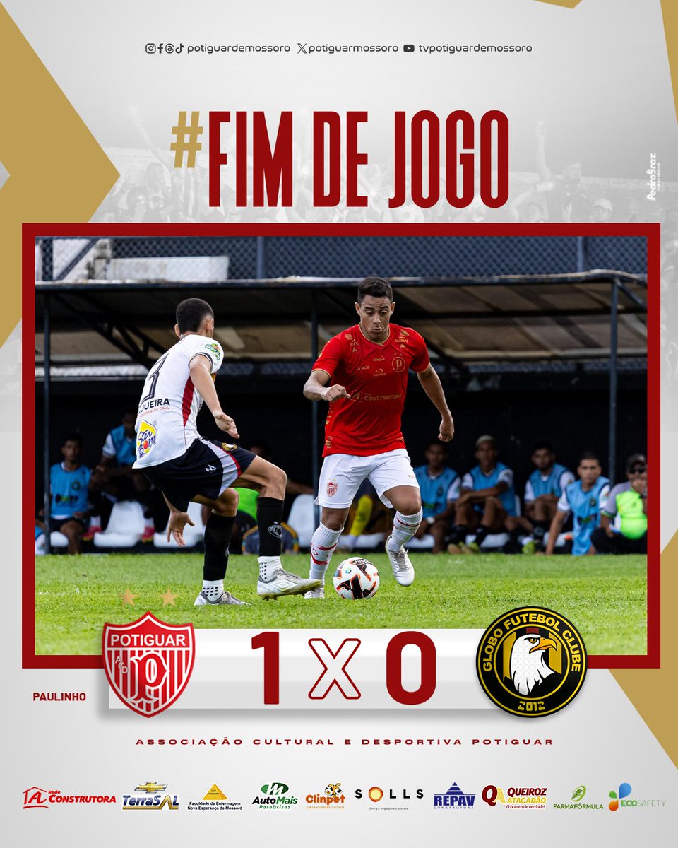 potiguarmossoro's tweet photo. Final de Jogo no Frasqueirão

POTIGUAR 1x0 GLOBO
Gol de @ppaulinho_21

📷 @paulojoseretratos

#vamospotiguar
#ACDP #ACDP80anos #CampeonatoPotiguar https://t.co/JF7pWGFo4e