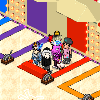 RADIO_OMEGA_HB's tweet photo. Hace unos años... Jajaja el pequeño lagarto participó en la edición del #Juegodelcalamar qué organizó @habbo_coca y fui uno de los 3 ganadores... Hoy, después de algunos años volví a sentir esa emoción al concluir con la 5ta placa de esta edición hecha por @ESHabboSecurity 🦑 https://t.co/IVk4jbKjo2