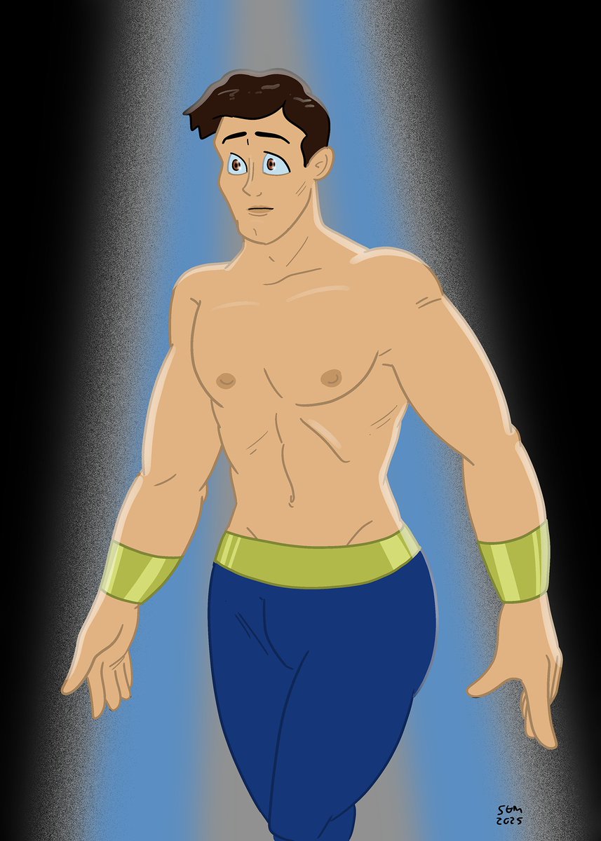 // I feel like I should start drawing y'alls characters in this style.