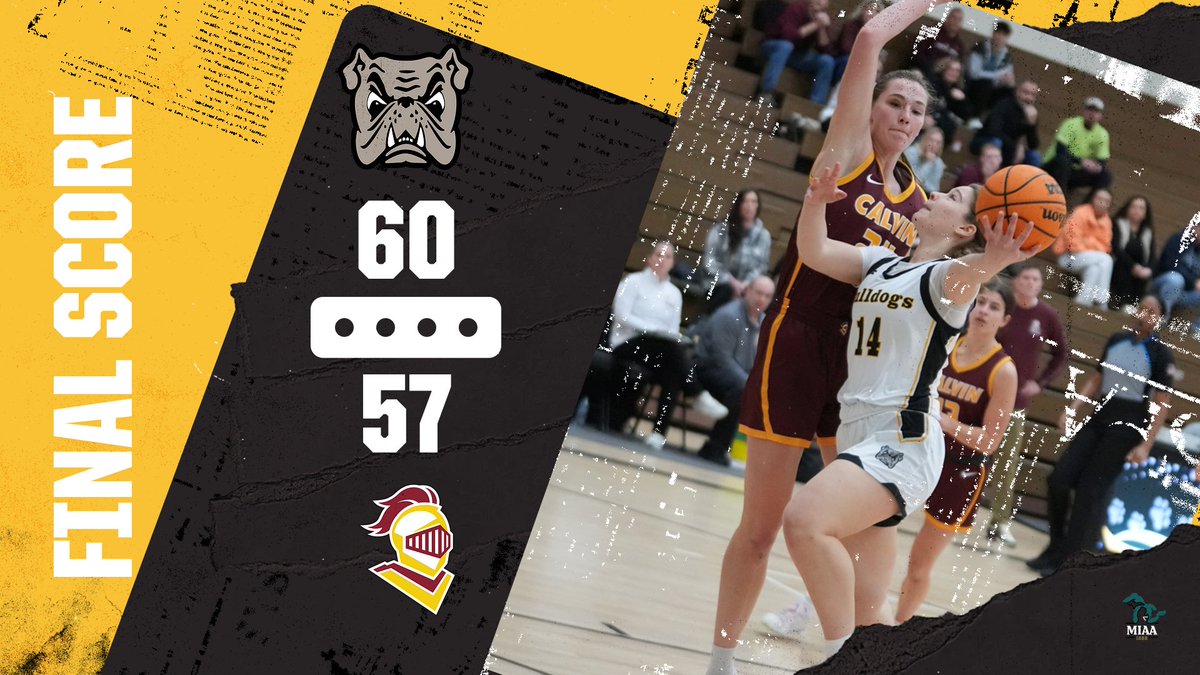 Adrian College Athletics (@adrianbulldogs) on Twitter photo The <a href="/acwb_basketball/">ACWBasketball</a> team grabbed its first win over Calvin since 2019 after defeating the Knights impressively at home on Saturday.
RECAP -- tinyurl.com/w5h5r47
#d3hoops #GDTBAB The <a href="/acwb_basketball/">ACWBasketball</a> team grabbed its first win over Calvin since 2019 after defeating the Knights impressively at home on Saturday.
RECAP -- tinyurl.com/w5h5r47
#d3hoops #GDTBAB