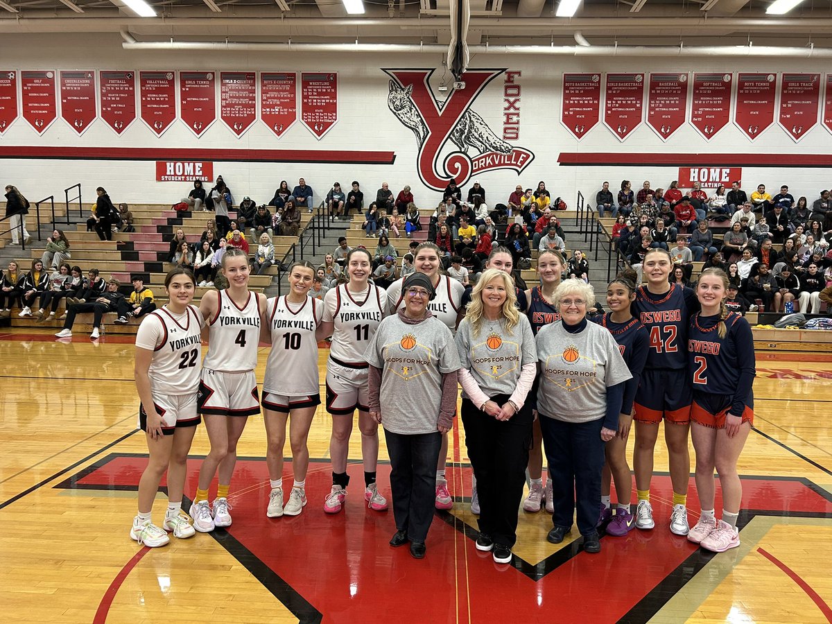 Captains for the varsity girls basketball game are Annette Spychalski, Sherri Dhuse and Mary Jones! We cheer you all on as you continue to beat cancer!