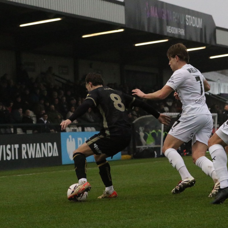WSM_AFCOfficial's tweet photo. 🖊️ | 𝗪𝗲𝘀𝘁𝗼𝗻 𝘄𝗶𝗻 𝗮𝘁 𝗪𝗼𝗼𝗱

It was a day to remember for Weston-super-Mare and Ollie Chamberlain, whose first-half strike secured all three points for the Seagulls this afternoon at Meadow Park 💪

Read more below ⬇️

📝 Corey Campbell
📷 Josh Harris