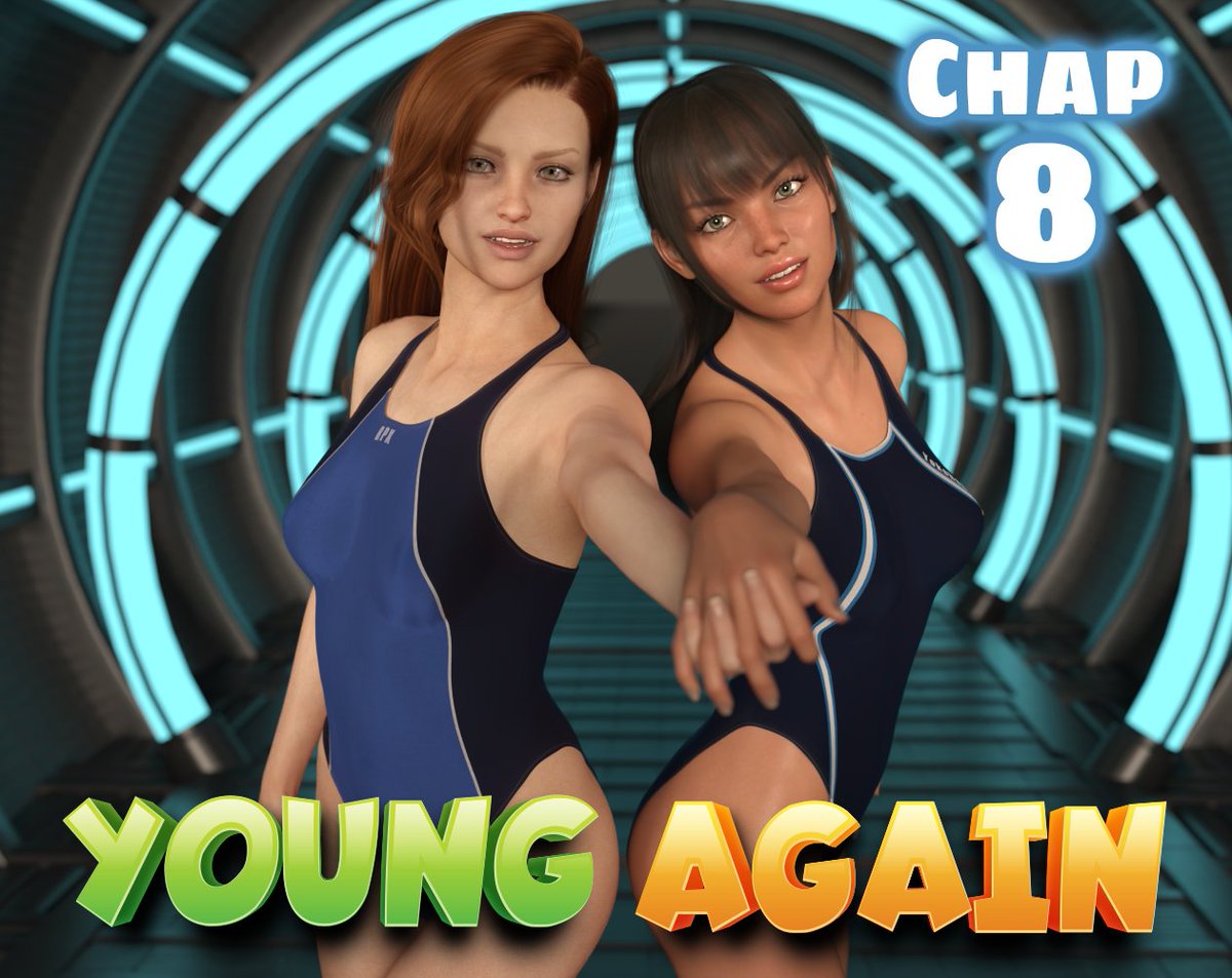 Young Again - Season 2, Chapter 8 is Out!  
You can get it here :     
oppaiman.com/app/Young_Agai…
Young Again - Season 2 / Chapter 8 (Early Release) | Patreon
subscribestar.adult/posts/1689747
Young Again - Season 2 ( Ch. 8 ) - Early by Zargon_games 
Or wait a few days for the public release