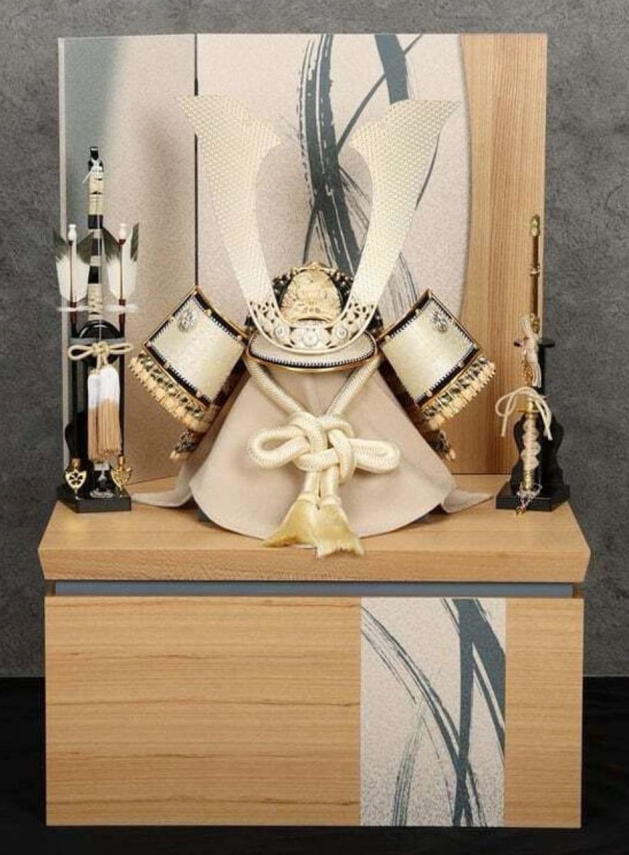 Mai_lumiere's tweet image. Samurai helmet Japanese Prime Minister Shigeru Ishiba gave to President Donald Trump. Photo by Ningyouno Hanafusa Co.