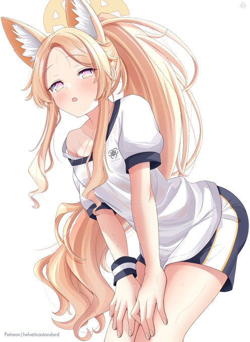 体操服のセイアちゃん
#ブルアカ 